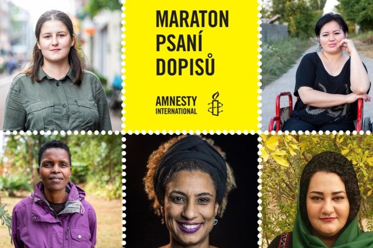 Pozvánka na Marathon psaní dopisů v Brně
